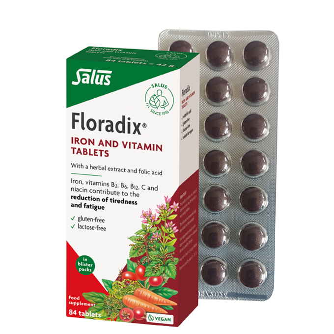 Salus Floradix Tablets 84 Tabs